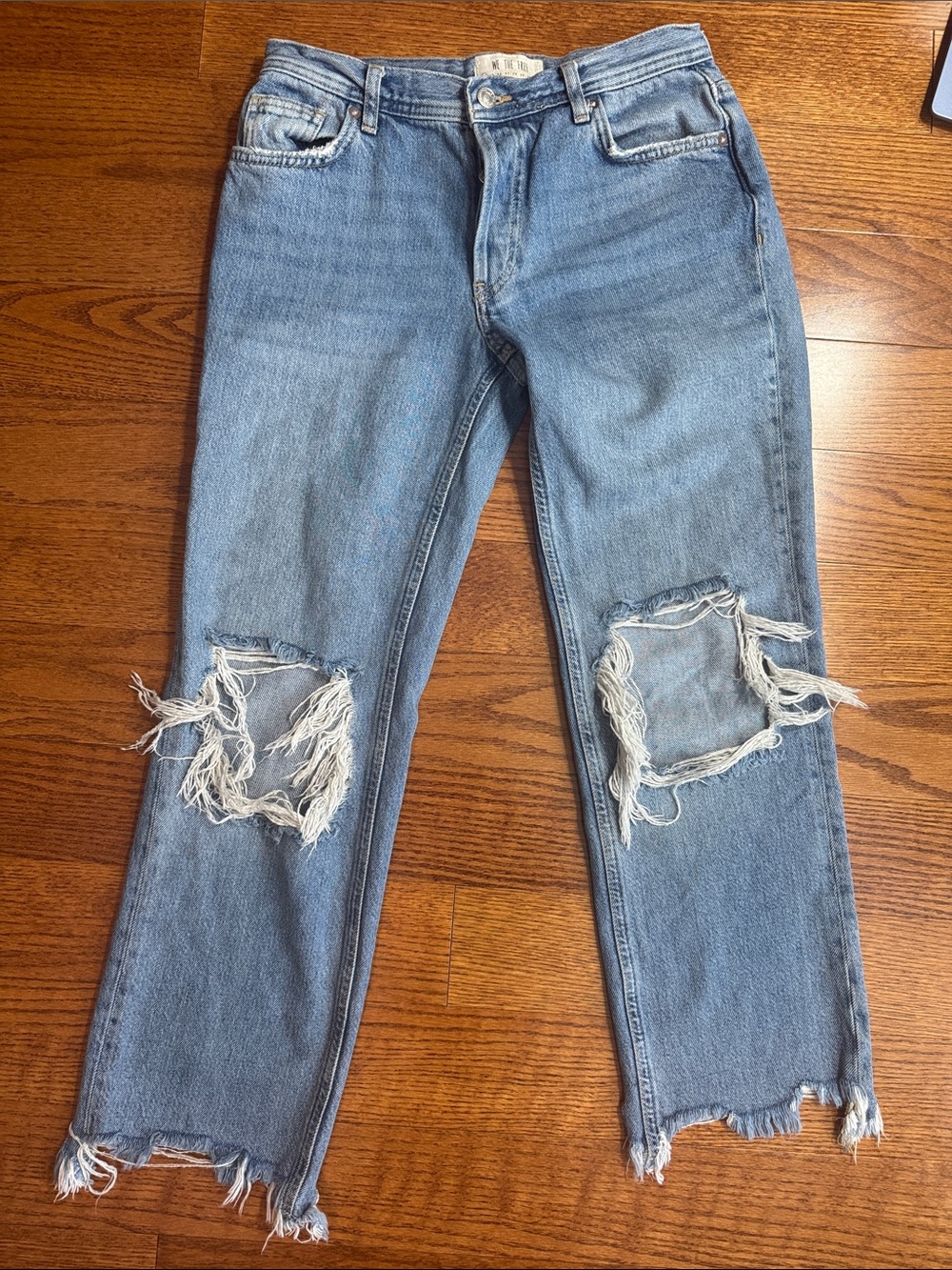 Sz 24 We The Free light blue denim jeans
